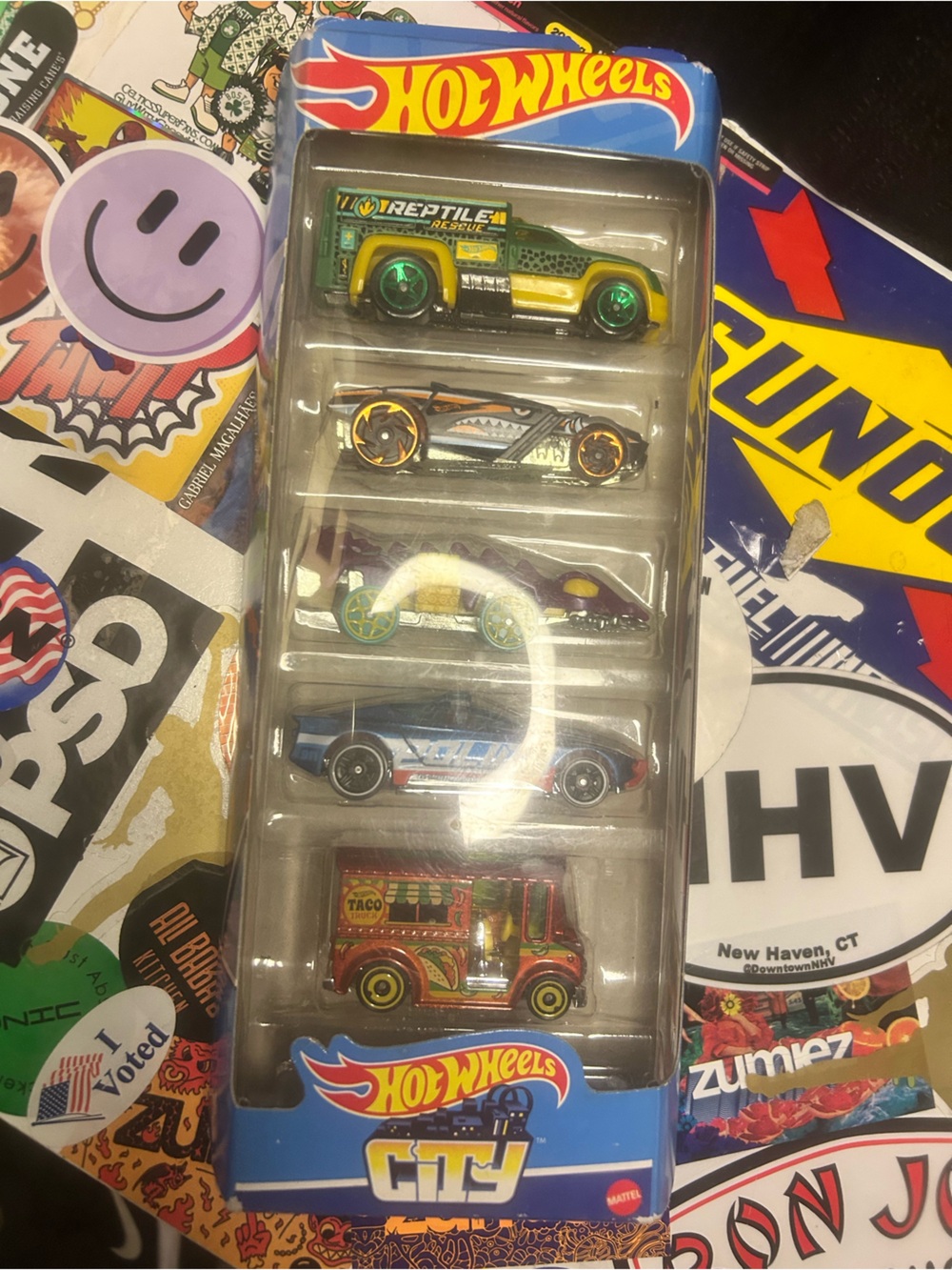 Hot Wheels 5-Pack City Die-Cast Cars - Multicolor